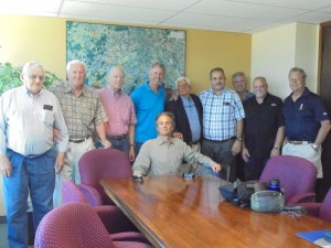 Board Members and AVC supporters with Victor Gonzalez at our office in Denver. 